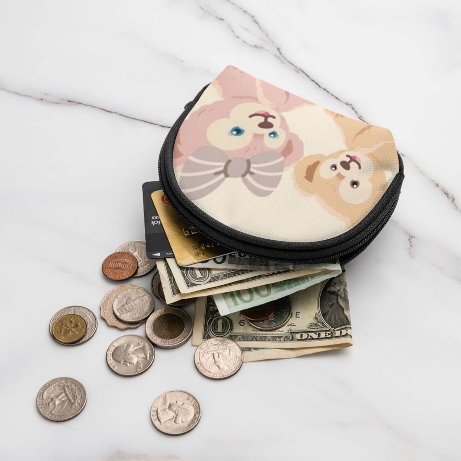 Amazon.co.jp: ダッフィー シェリーメイ ジェラトーニ ミニ財布 小銭